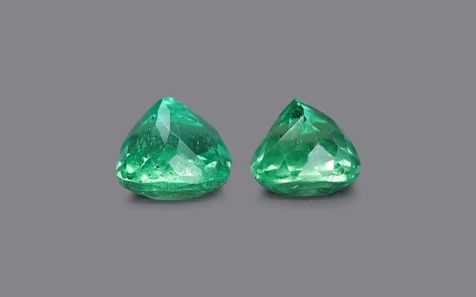 Colombia Emerald Pair - 6.39 ct