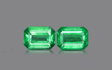 Colombia Emerald Pair - 7.50 ct