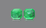 Colombia Emerald Pair - 9.74 ct