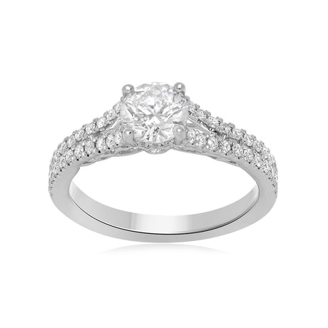 Gold diamond ring from Sosna Gems – certified and handcrafted fine jewelry