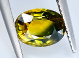 Green Yellow Sapphire - 2.06 ct