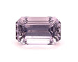Kunzite 17.12 ct – Light Pink, Emerald Cut, Heated