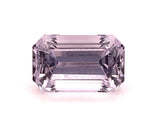 Kunzite 17.12 ct – Light Pink, Emerald Cut, Heated