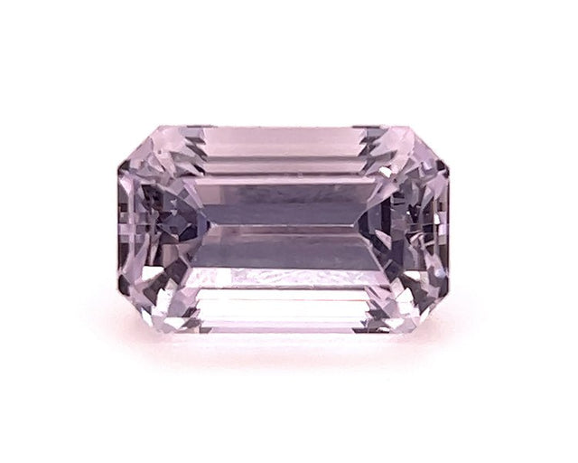 Kunzite 17.12 ct – Light Pink, Emerald Cut, Heated