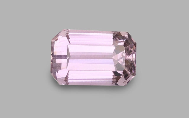 Kunzite 25.40 ct – Light Pink, Octagonal Cut, Untreated