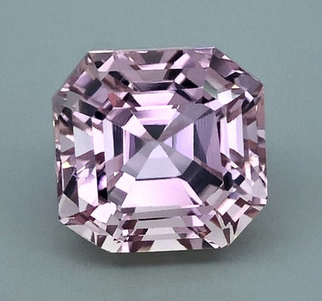 Kunzite 29.04 ct – Light Pink, Octagonal Cut, HGTL Certified