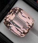 Kunzite 54.25 ct – Peach Pink, Cushion Cut, Heated