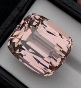 Kunzite 54.25 ct – Peach Pink, Cushion Cut, Heated