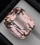Kunzite 54.25 ct – Peach Pink, Cushion Cut, Heated