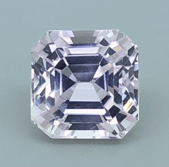 Kunzite 9.06 ct – Light Pink, Octagonal Cut, HGTL Certified