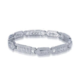 Luxury Diamond Bracelet – 14K White Gold, 2.06 ct Natural Diamonds