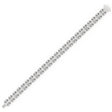 Mirage Diamond Tennis Bracelet 14.85 ct – 18K White Gold