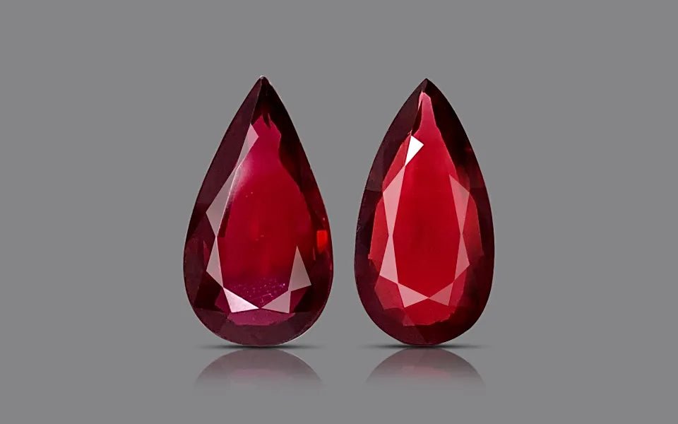 Mozambique Ruby Pair - 6.15 ct