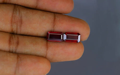 Mozambique Ruby Pair - 7.14 ct