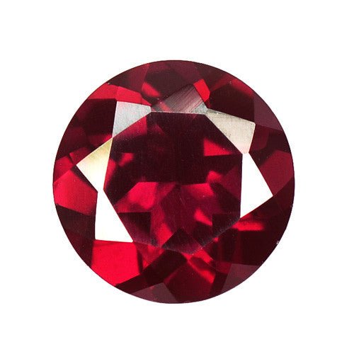 Natural Almandine Garnet 1.57 ct – Round Cut, Untreated, Certified