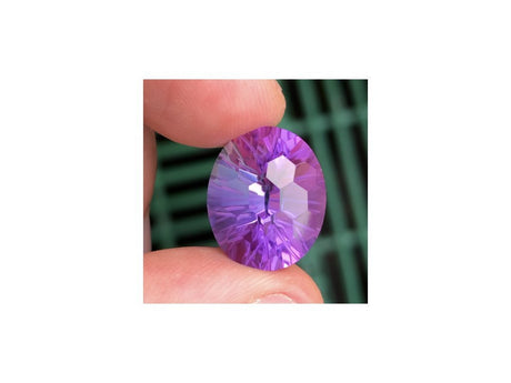 Natural Amethyst 13.00 ct – Purple, Honeycomb Cut, Untreated, Brazil