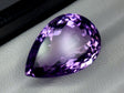 Natural Amethyst 16.79 ct – Purple, Pear Cut, Untreated