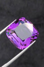 Natural Amethyst 17.80 ct – Purple, Cushion Cut, Untreated