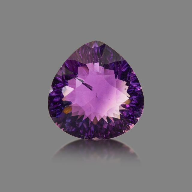 Natural Amethyst 19.71 ct – Purple, Pear Cut, Untreated