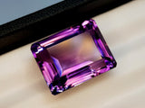 Natural Amethyst 23.85 ct – Purple, Cushion Cut, Untreated