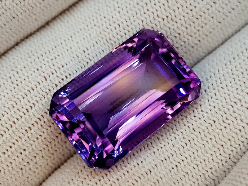 Natural Amethyst 27.65 ct – Purple, Cushion Cut, Untreated