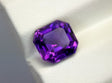 Natural Amethyst 3.45 ct – Purple, Radiant Cut, Untreated
