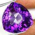 Natural Amethyst 39.85 ct – Purple, Fancy Trillion Cut, Untreated, Bolivia