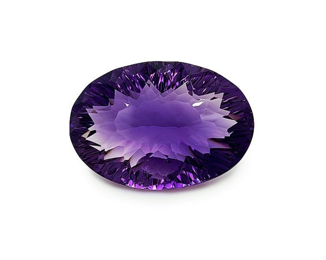 Natural Amethyst 44.45 ct – Purple, Oval Cut, Untreated