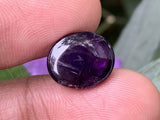 Natural Amethyst 4.63 ct – Purple, Oval Cabochon, Untreated, Bolivia