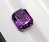 Natural Amethyst 6.40 ct – Purple, Octagonal Cut, Untreated