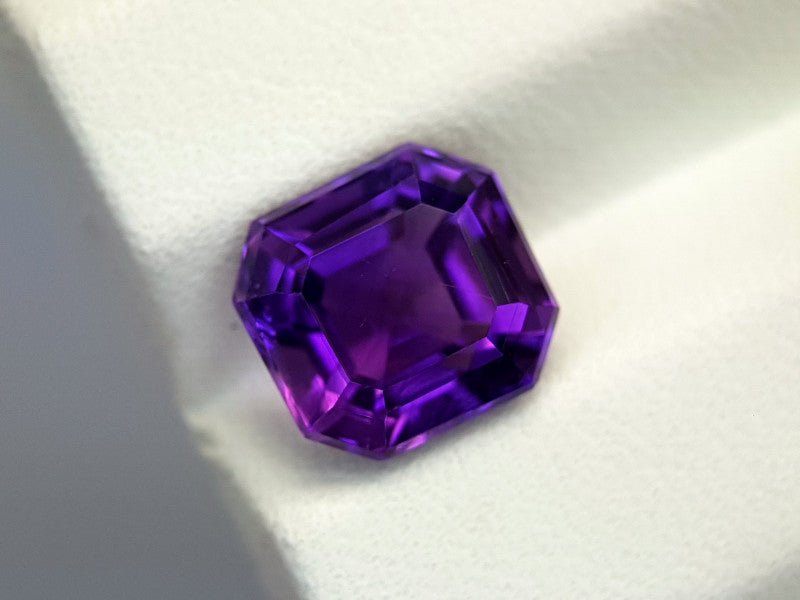 Natural Amethyst 7.25 ct – Purple, Octagonal Cut, Untreated