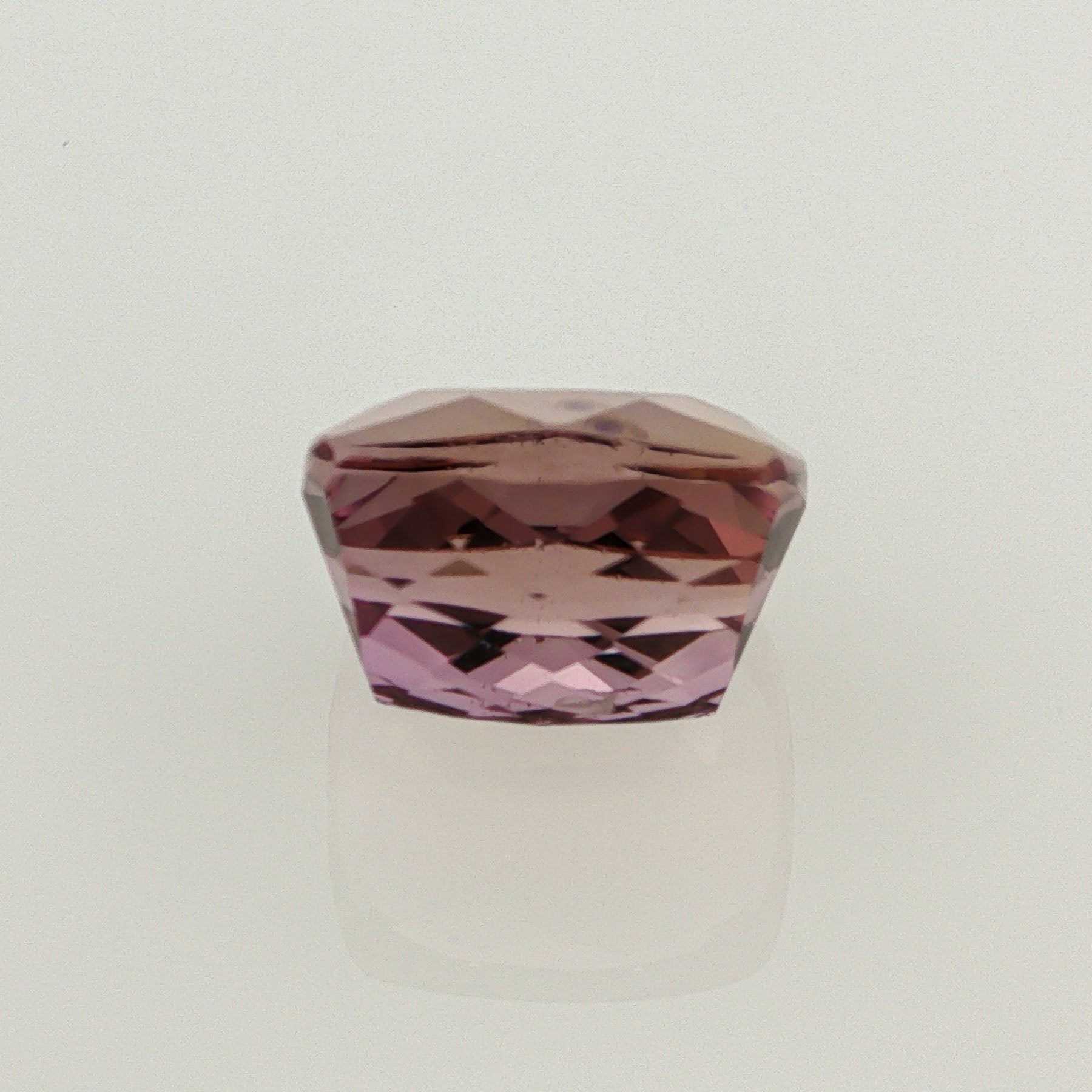 Natural ametrine, bicolor - purple / yellow, cushion cut, 10.47 ct, loose gemstone, view 3.