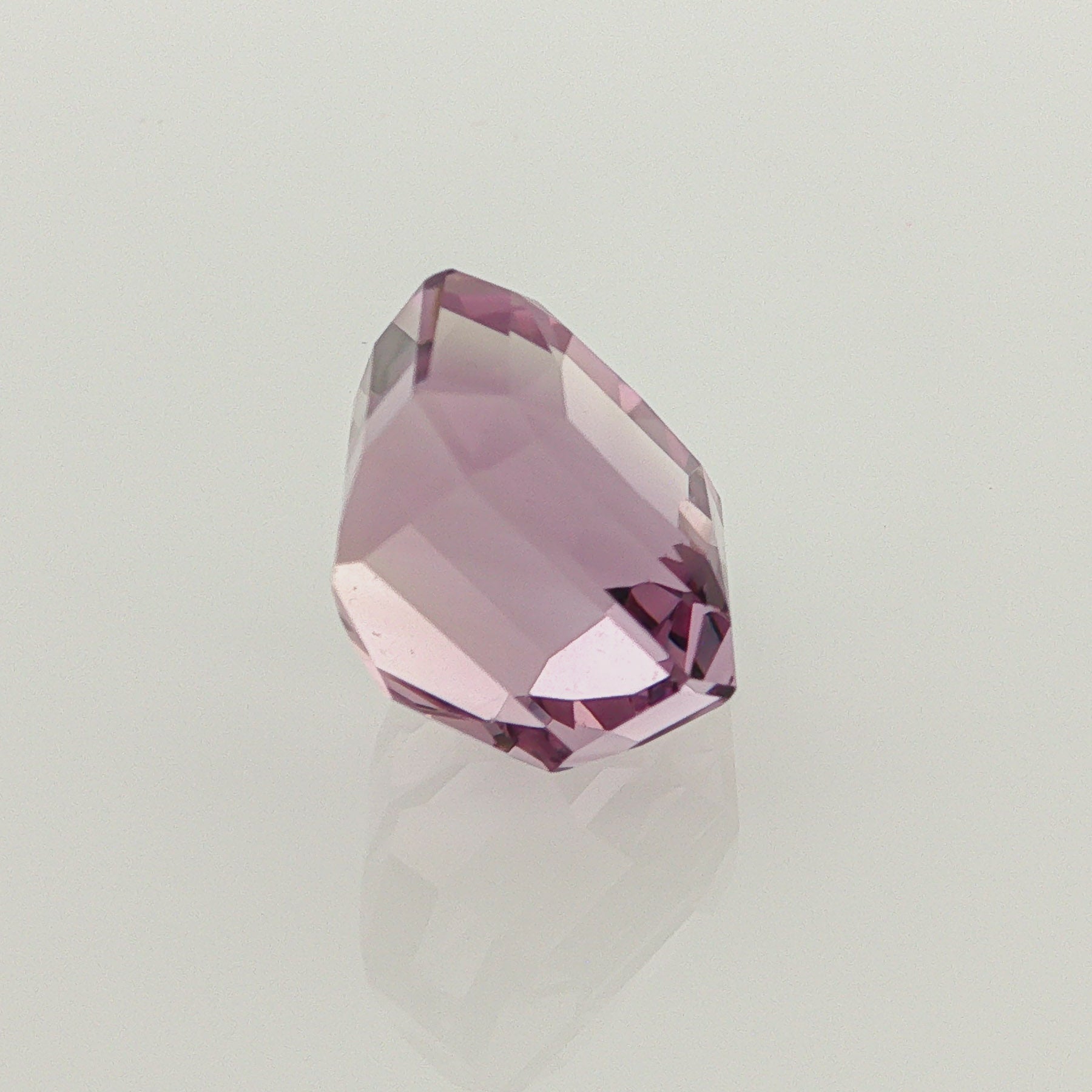 Natural ametrine, bicolor - vivid purple / light yellow, octagon cut, 10.72 ct, loose gemstone, view 4.