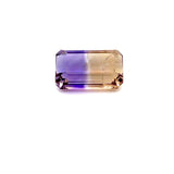 Natural Ametrine 11.15 ct – Light Violetish Purple, Cut - Cornered Rectangular, Untreated, Bolivia