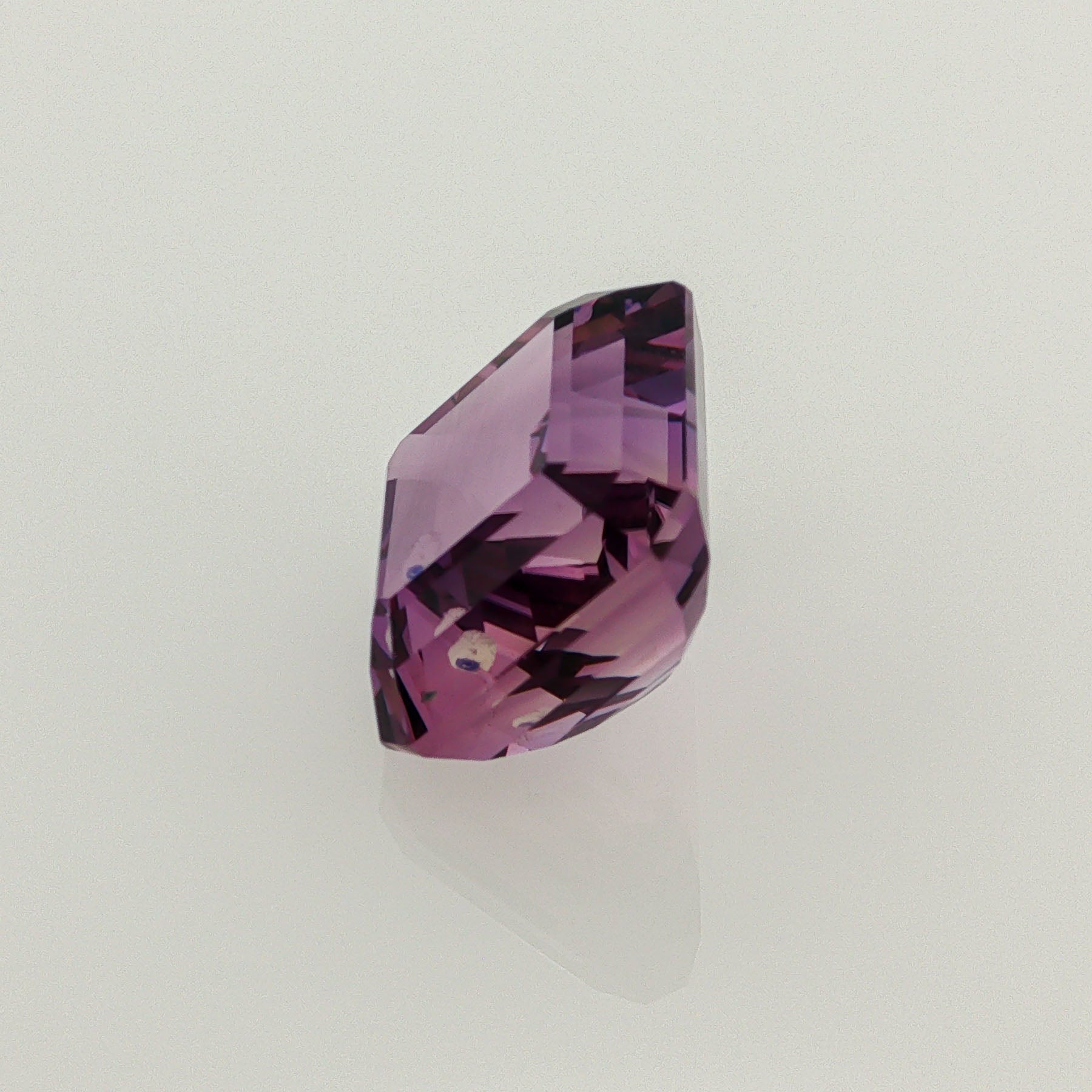 Natural ametrine, bicolor - purple / yellow, octagon cut, 12.27 ct, loose gemstone, view 2.