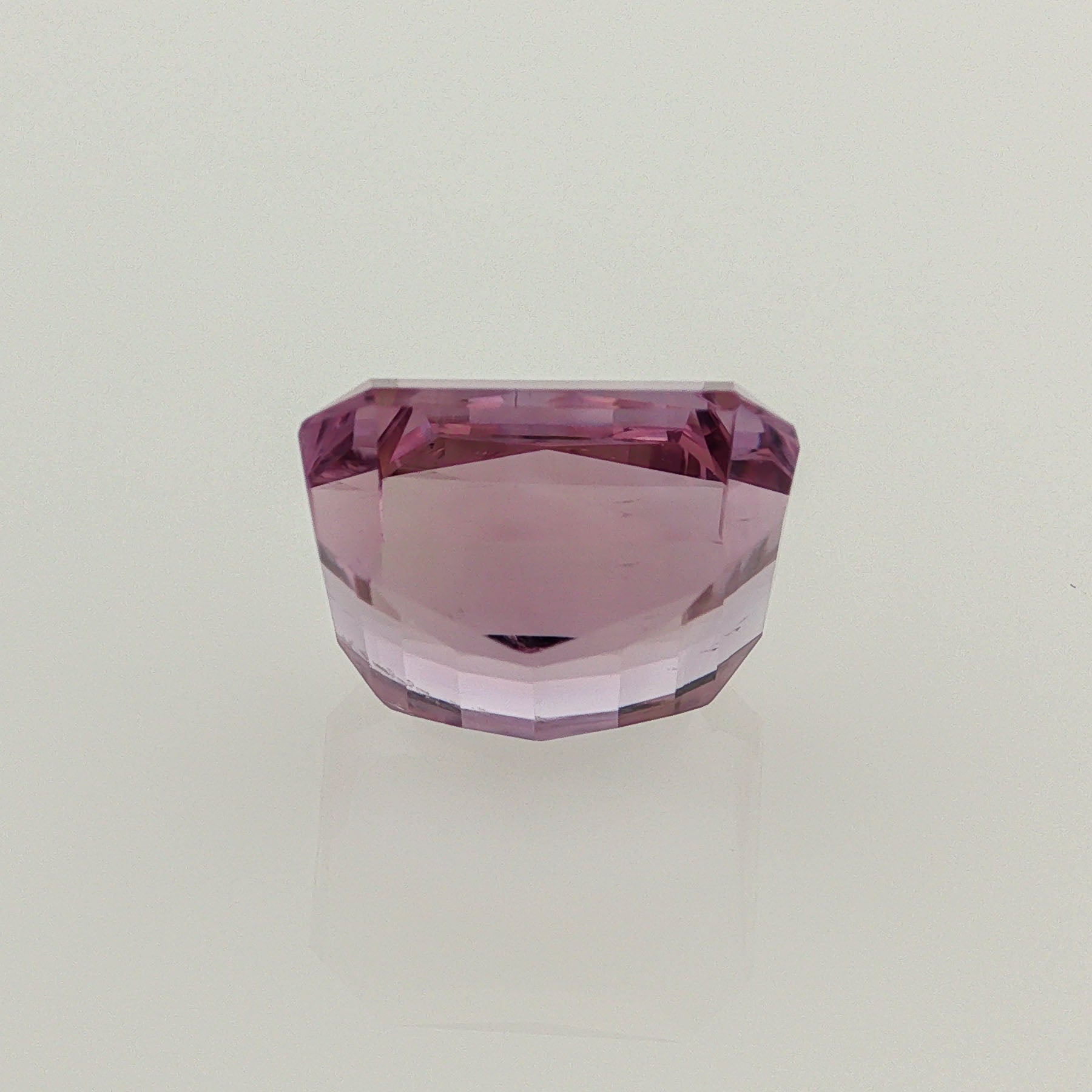 Natural ametrine, bicolor - purple / yellow, octagon cut, 12.32 ct, loose gemstone, view 3.