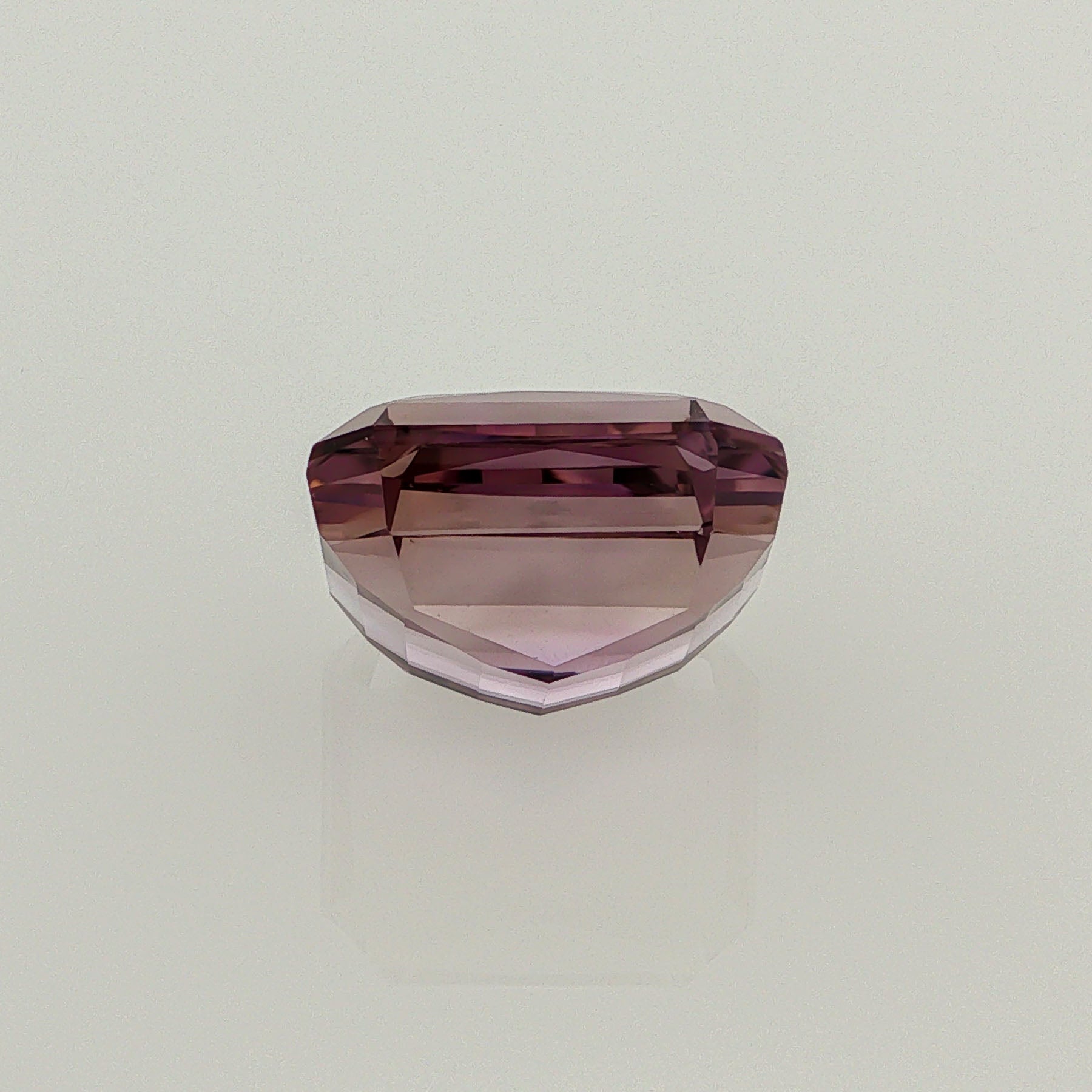 Natural ametrine, bicolor - purple / yellow, octagon cut, 12.33 ct, loose gemstone, view 3.