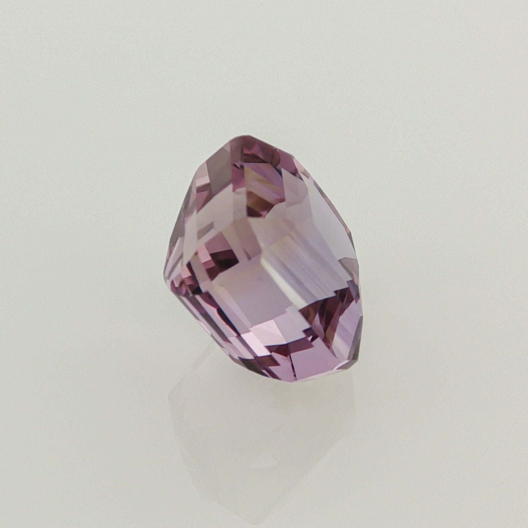 Natural ametrine, light purple / light yellow, octagon cut, 12.82 ct, loose gemstone, view 4.