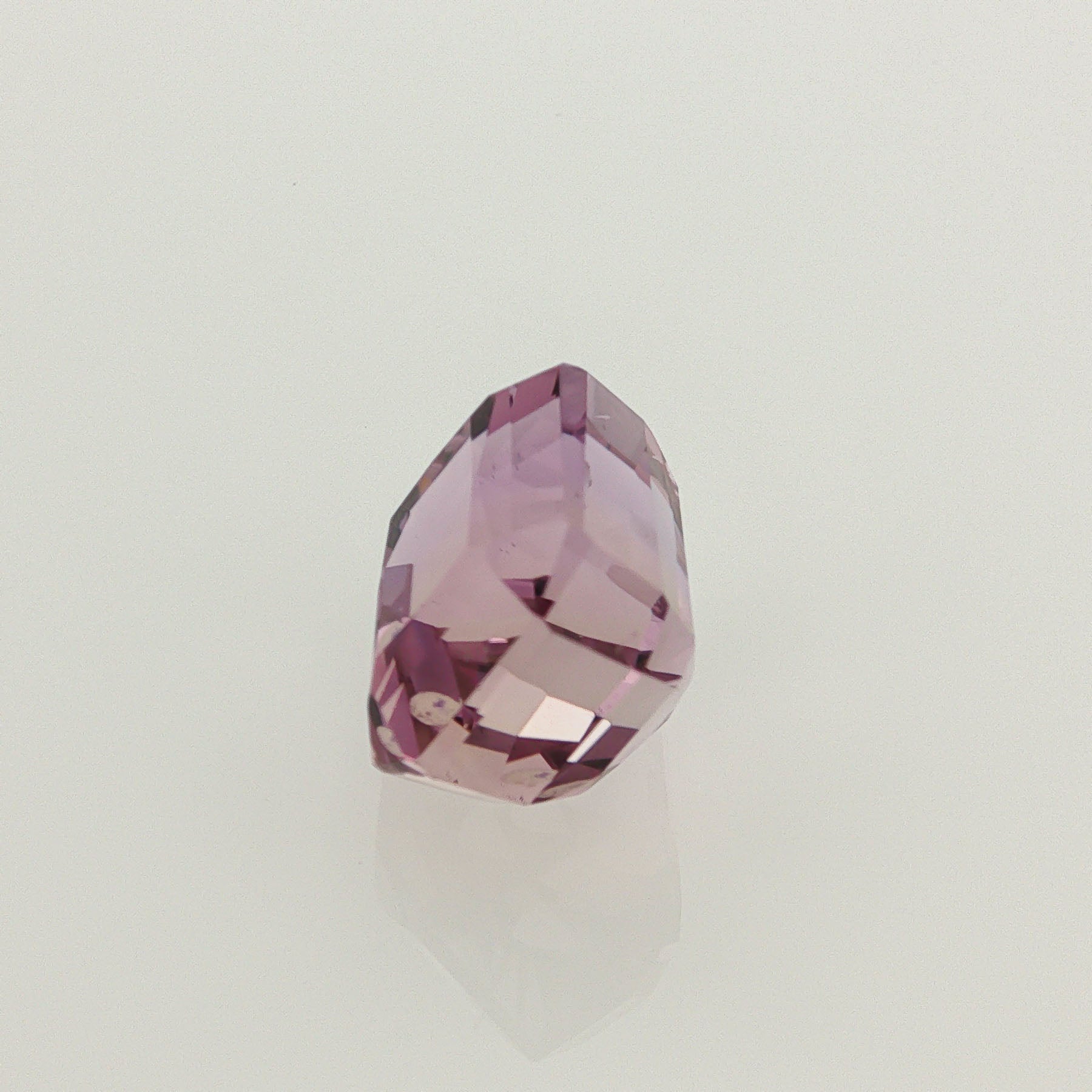 Natural ametrine, bicolor - purple / yellow, octagon cut, 12.86 ct, loose gemstone, view 2.