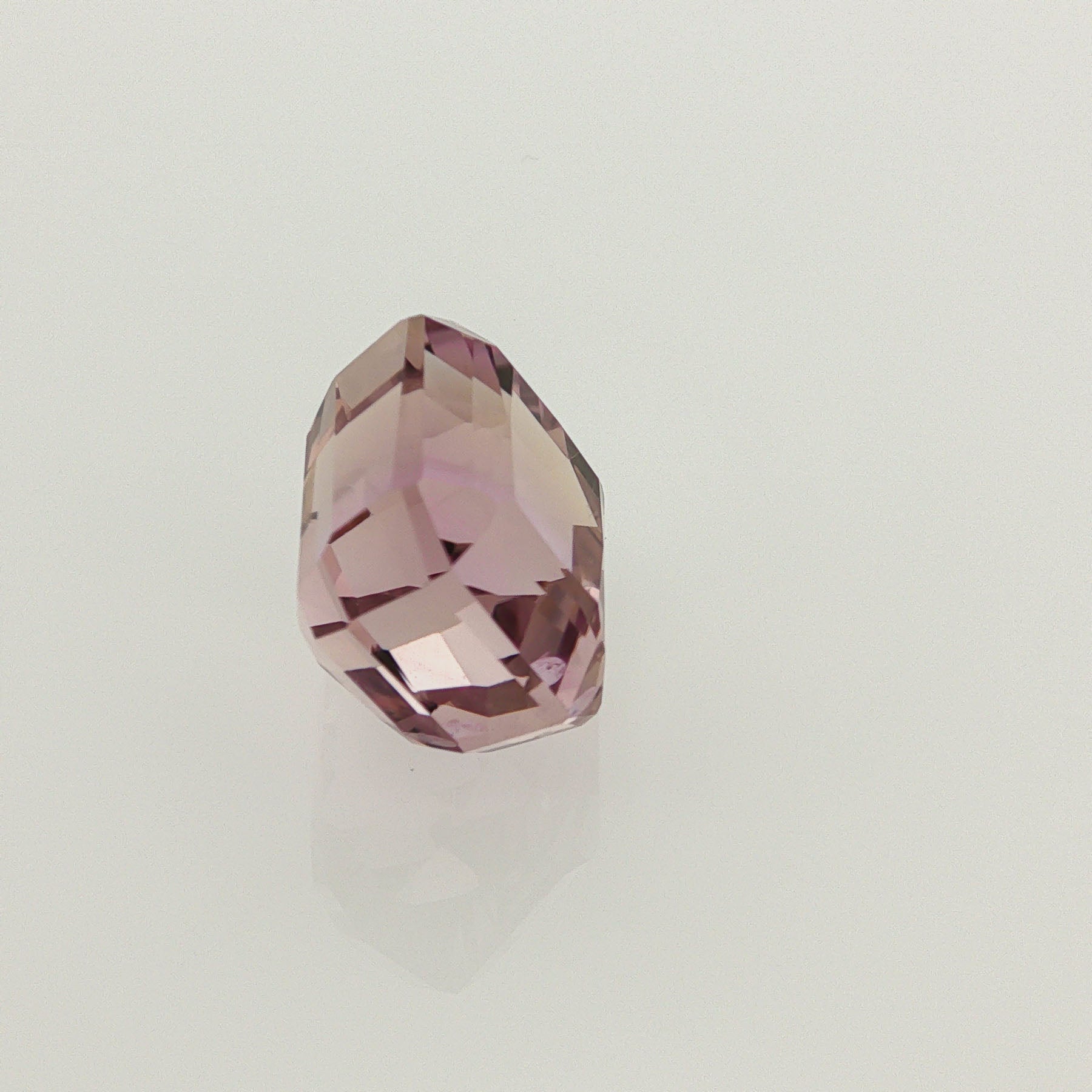 Natural ametrine, bicolor - purple / yellow, octagon cut, 12.86 ct, loose gemstone, view 4.