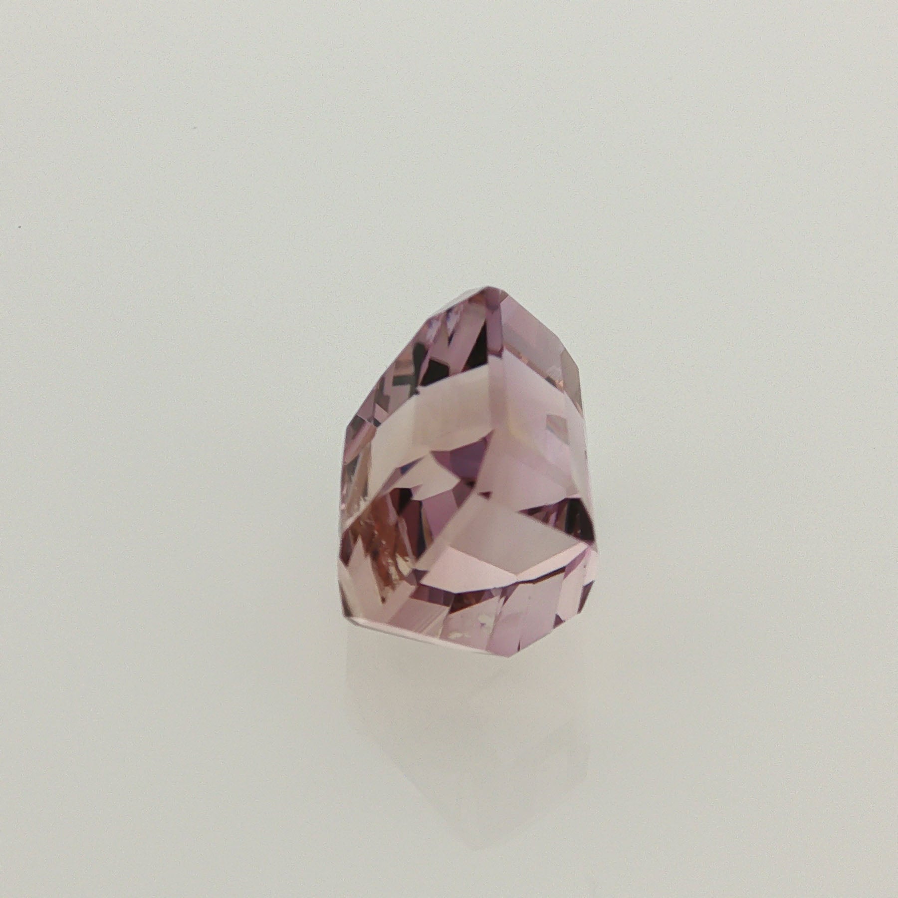 Natural ametrine, light purple / light yellow, octagon cut, 13.39 ct, loose gemstone, view 2.