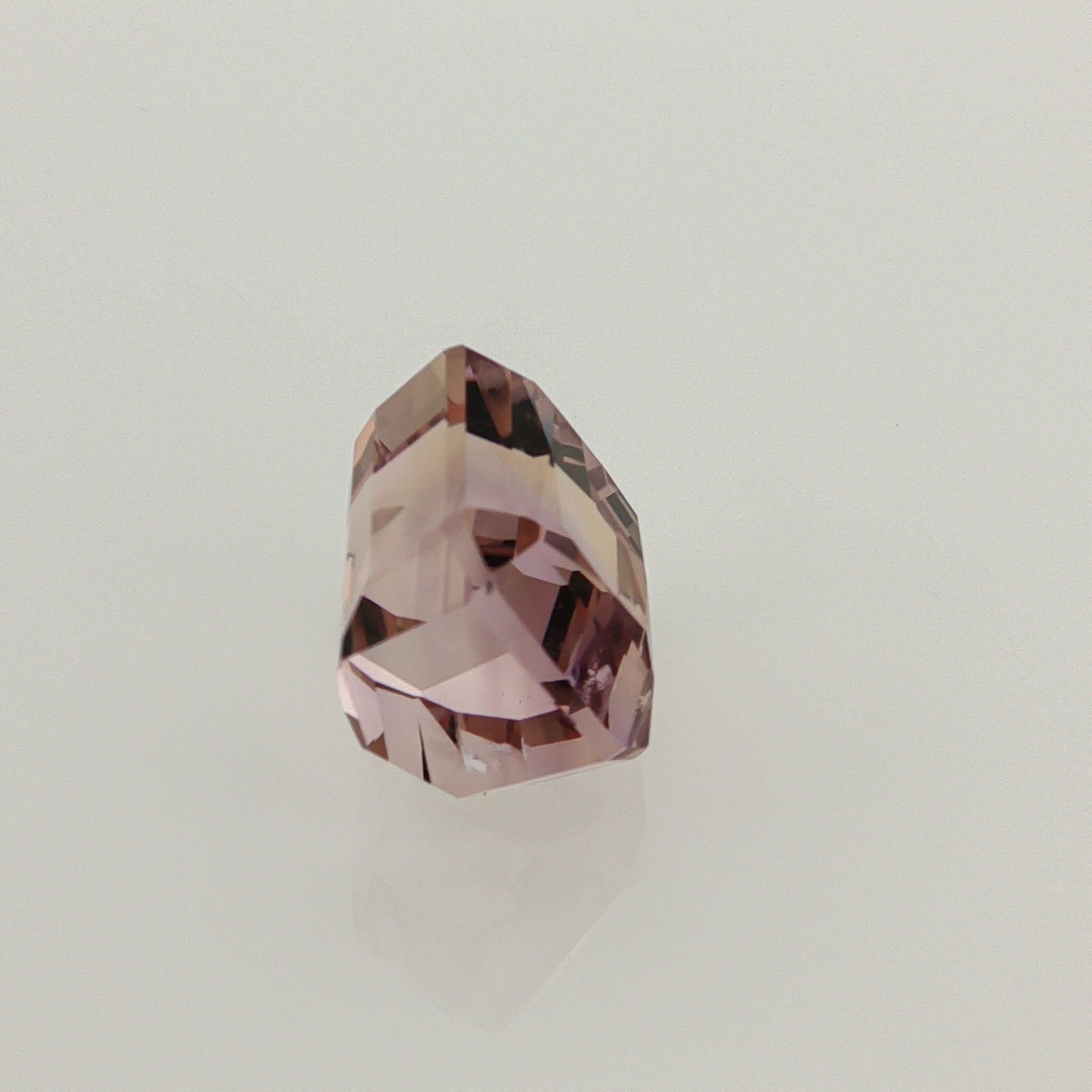 Natural ametrine, light purple / light yellow, octagon cut, 13.39 ct, loose gemstone, view 4.