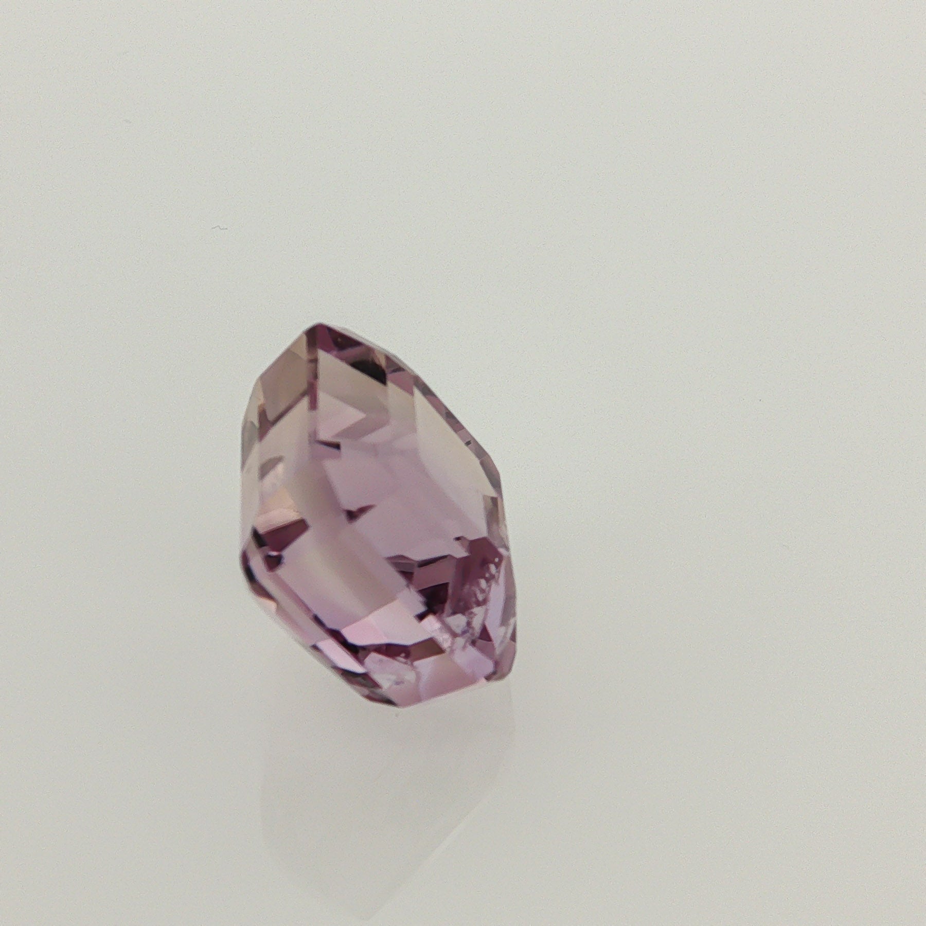 Natural ametrine, light purple / light yellow, octagon cut, 13.51 ct, loose gemstone, view 4.