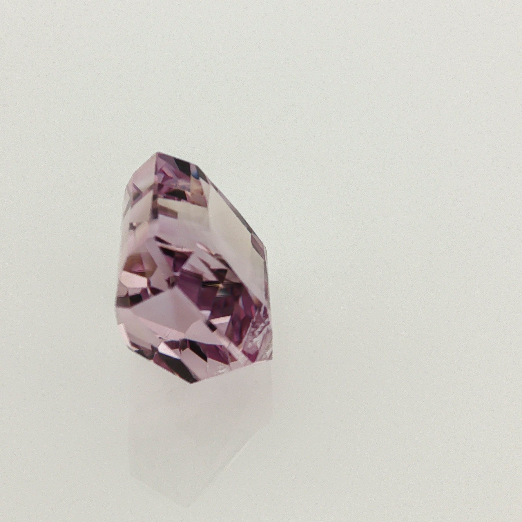 Natural ametrine, light purple / light yellow, octagon cut, 15.9 ct, loose gemstone, view 4.