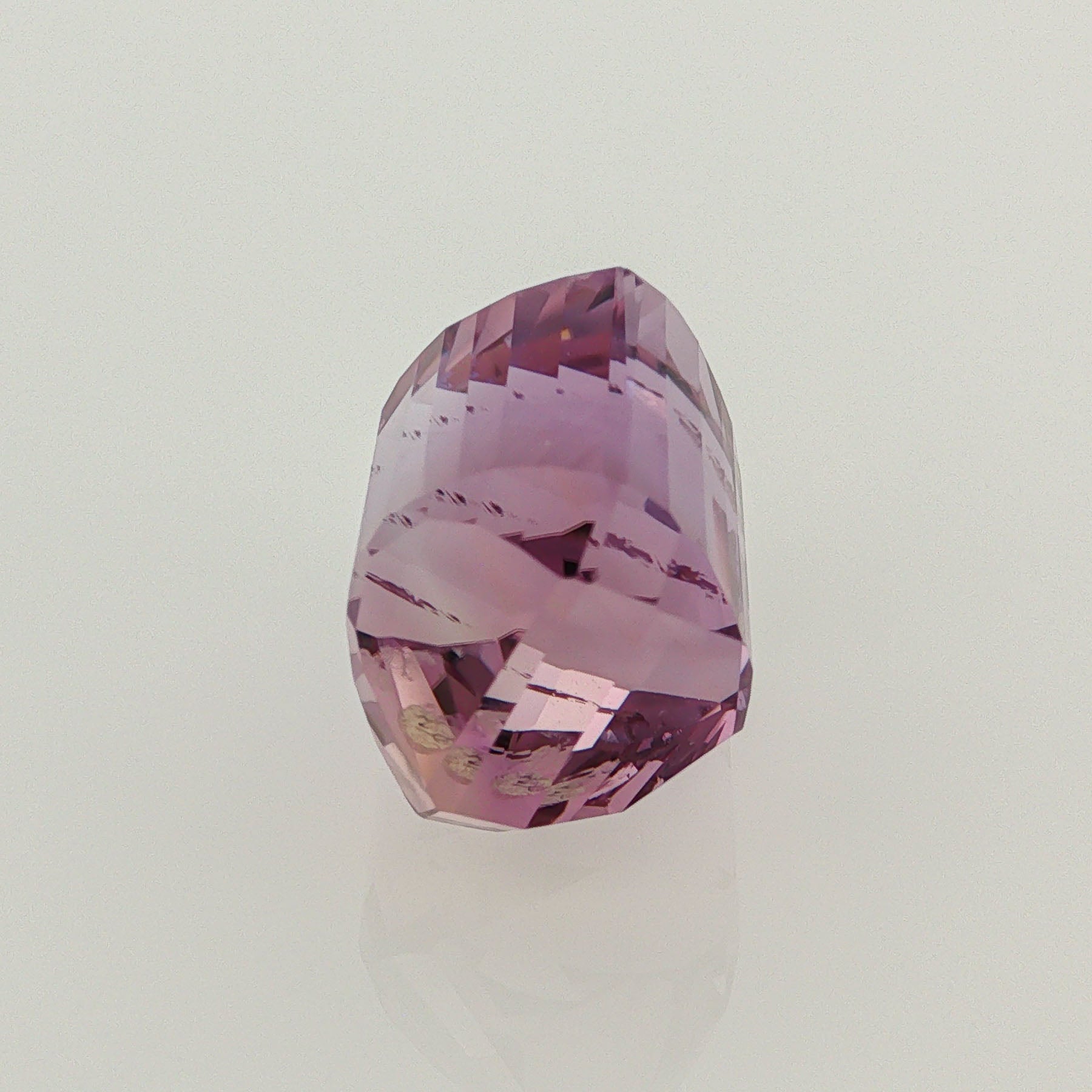 Natural ametrine, bicolor - purple / yellow, octagon cut, 16.22 ct, loose gemstone, view 2.