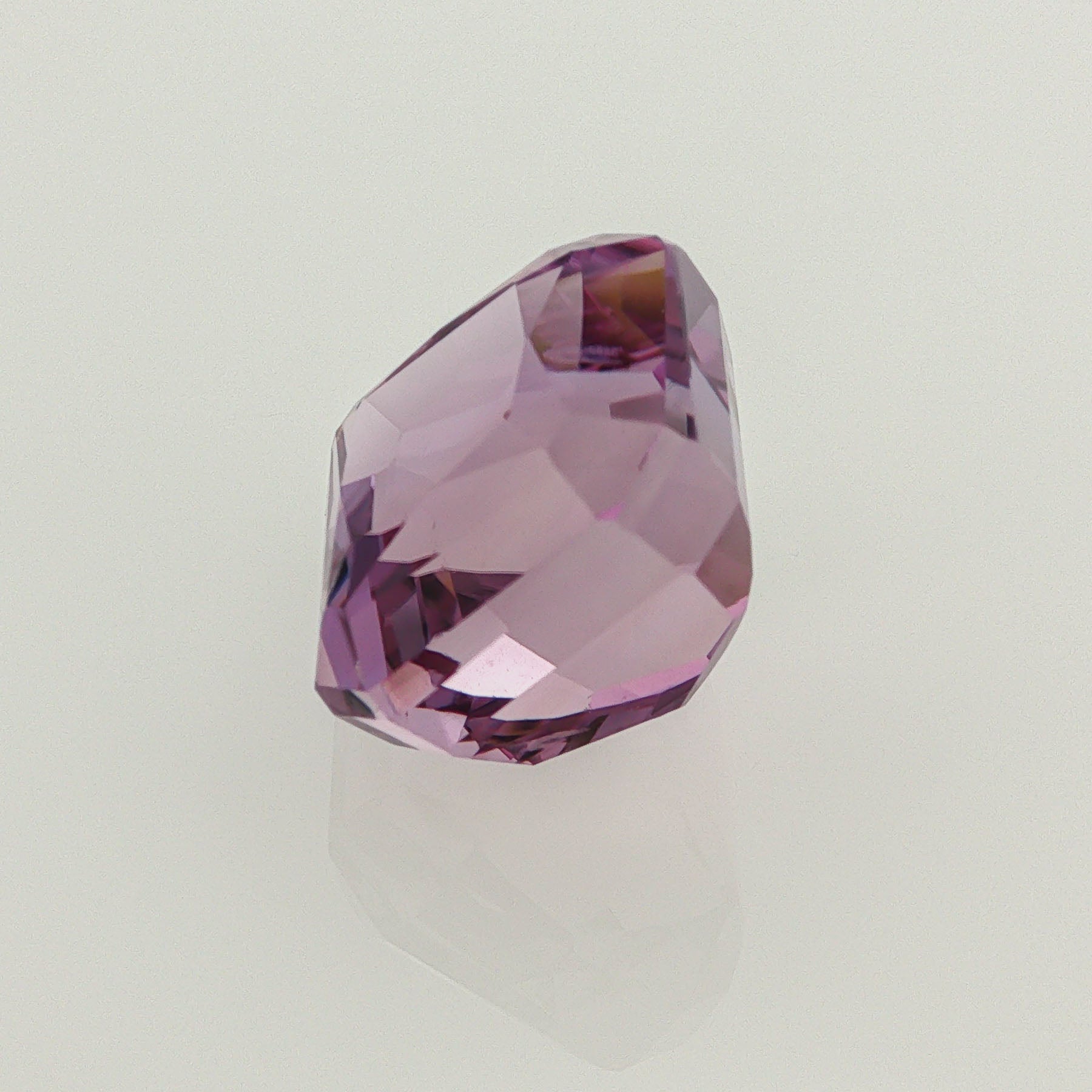 Natural ametrine, light purple / light yellow, octagon cut, 16.36 ct, loose gemstone, view 2.