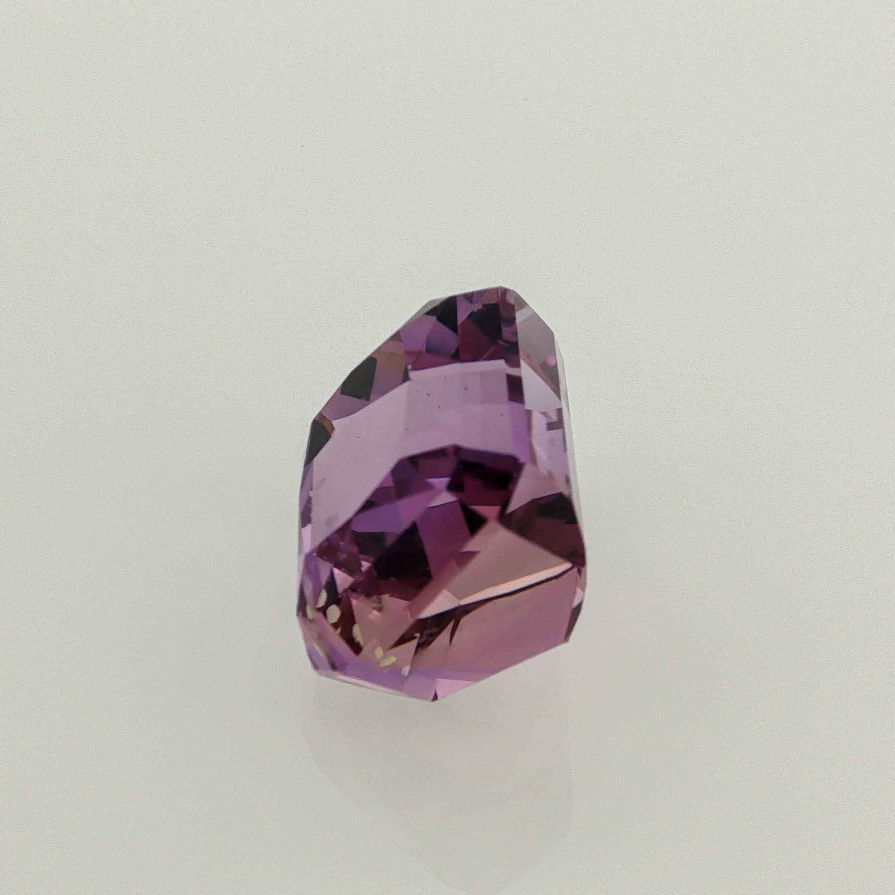 Natural ametrine, bicolor - vivid purple / vivid yellow, octagon cut, 16.58 ct, loose gemstone, view 3.