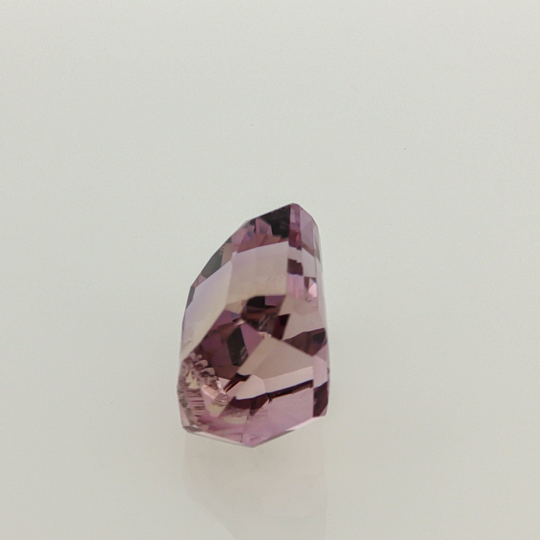 Natural ametrine, bicolor - purple / yellow, octagon cut, 17.01 ct, loose gemstone, view 3.