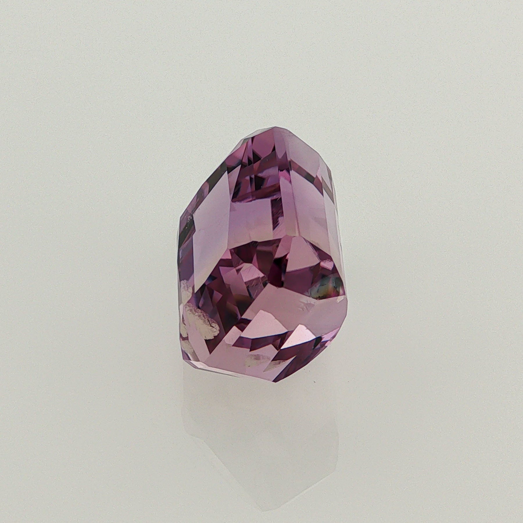 Natural ametrine, bicolor - purple / yellow, octagon cut, 17.85 ct, loose gemstone, view 2.