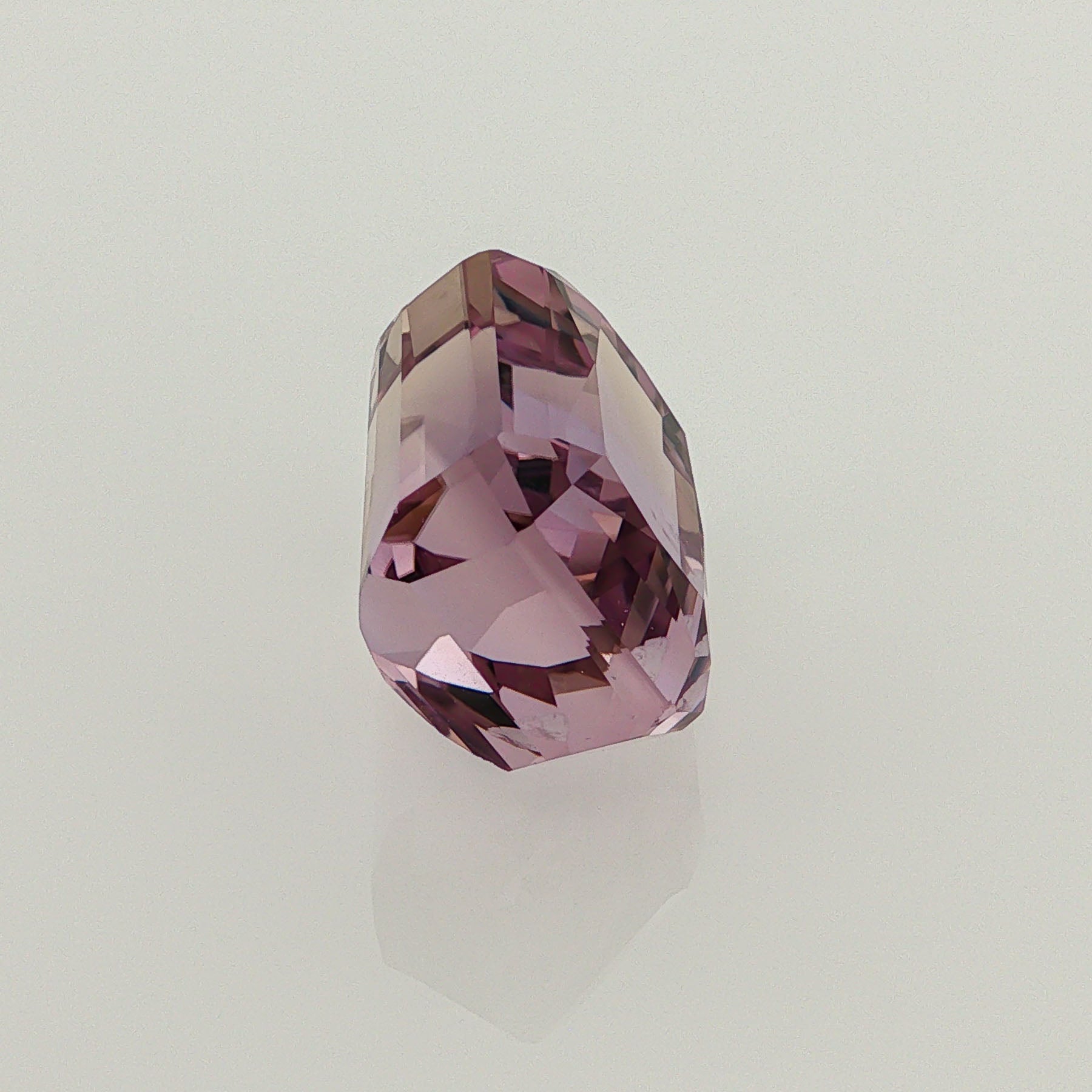 Natural ametrine, bicolor - purple / yellow, octagon cut, 17.85 ct, loose gemstone, view 4.